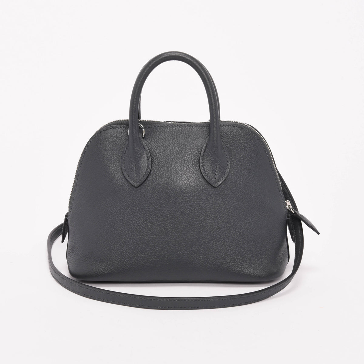 Hermes Gris Misty Evercolor Bolide 1923 Mini Bag