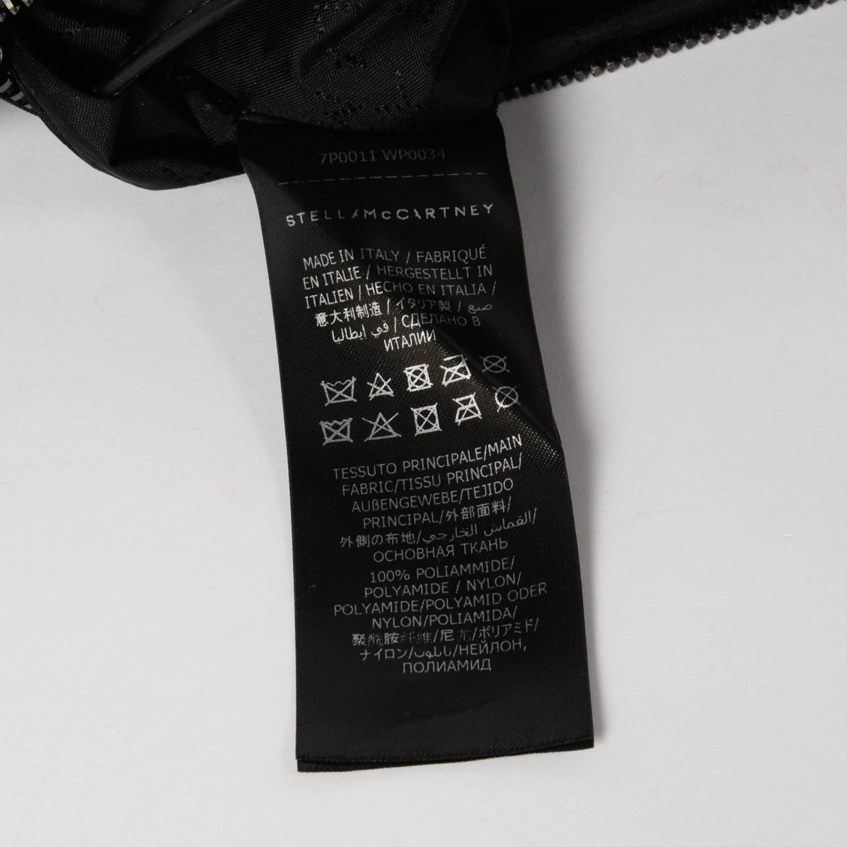 Stella McCartney Black & White Canvas Mickey Mouse Pouch