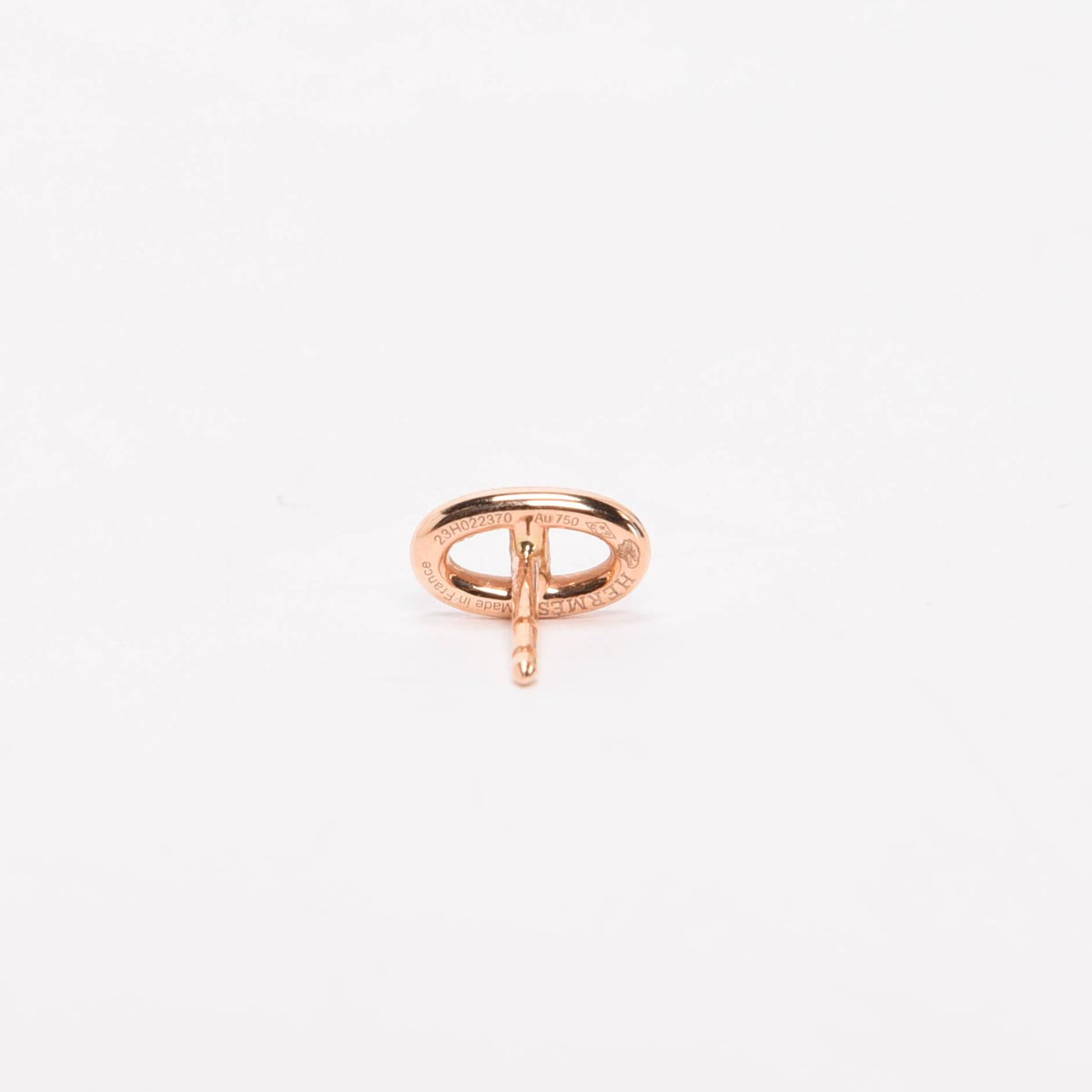 Hermes 18k Rose Gold Very Small Model Farandole Earrings
