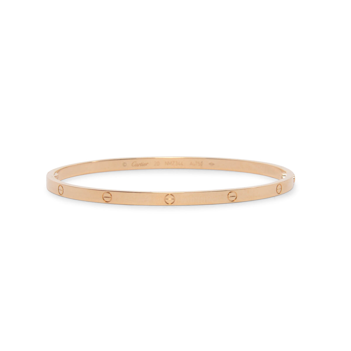 Cartier 18k Yellow Gold Small Model Love Bracelet