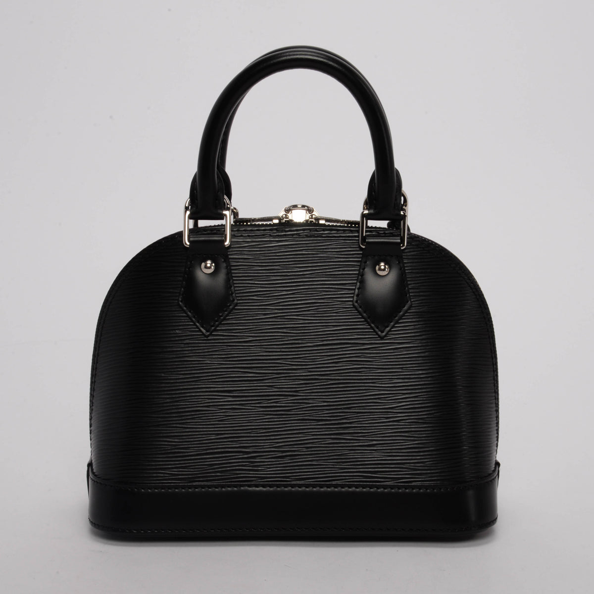 Louis Vuitton Black Epi Leather Alma BB Top Handle Bag