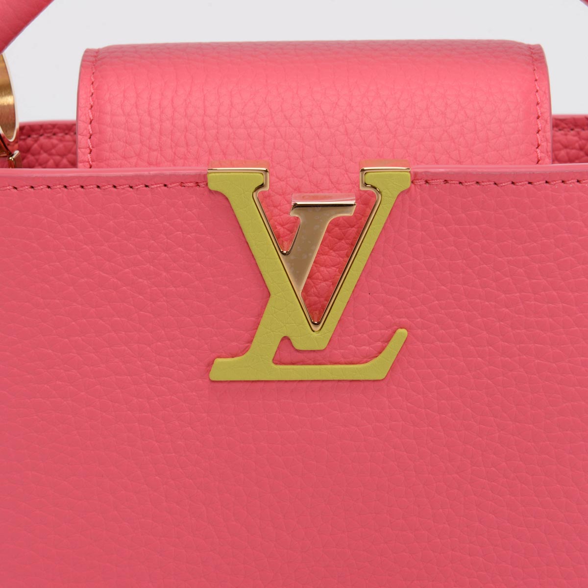 Louis Vuitton Dragon Fruit Taurillon Capucines Mini