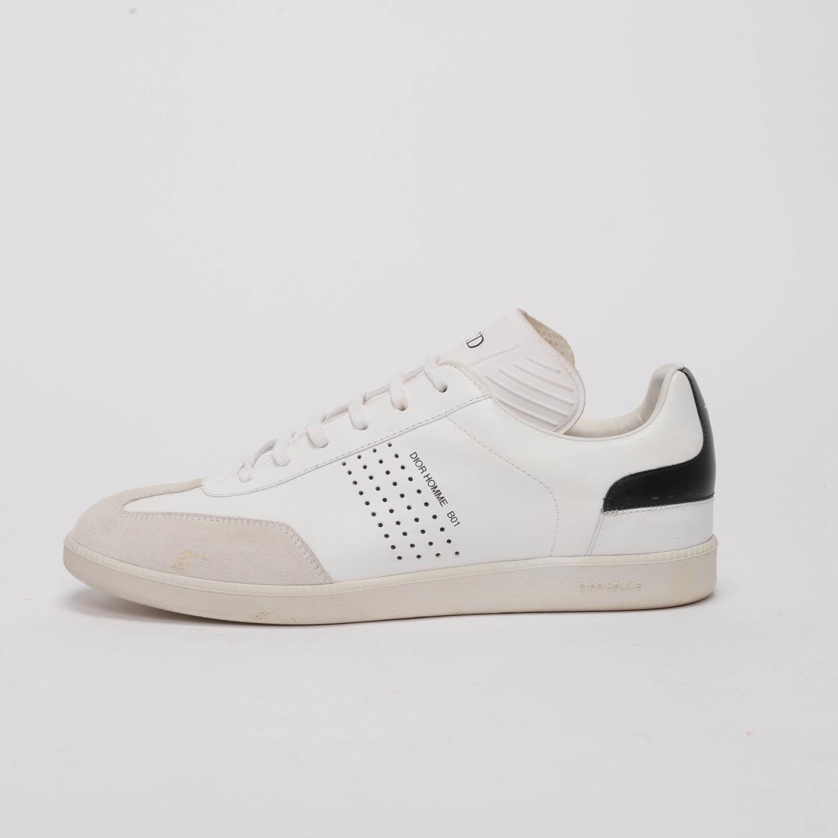 Dior Homme White Calfskin B01 Sneakers 42