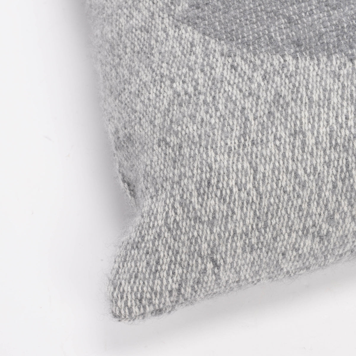 Chanel Grey Marle Knit CC Pillow