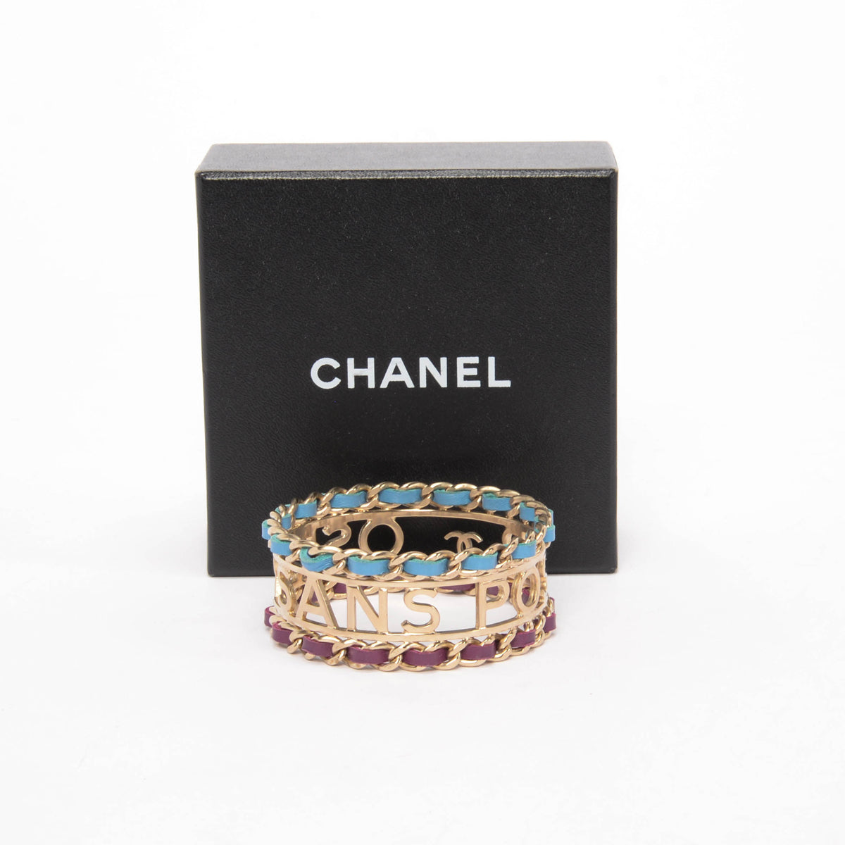 Chanel Multicolour Light Gold Oser Sans Poser Bracelet