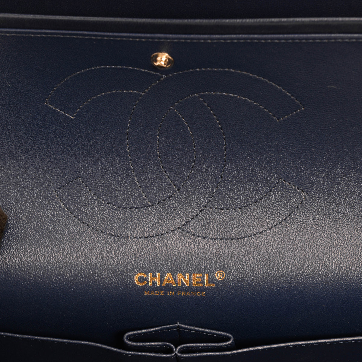 Chanel Tri-Colour Lambskin Large Double Flap Bag