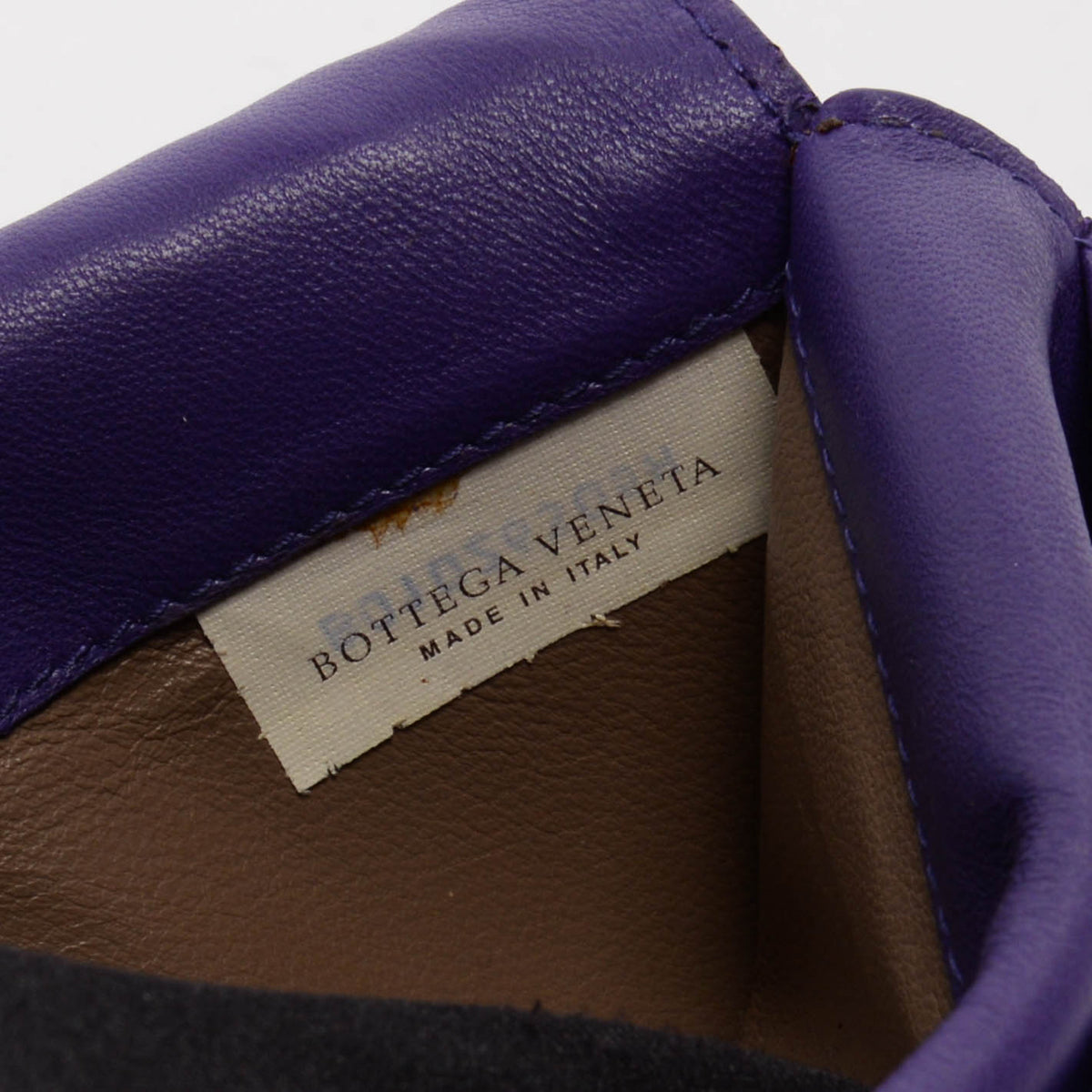 Bottega Veneta Purple Nappa Intrecciato Bi-Fold Wallet