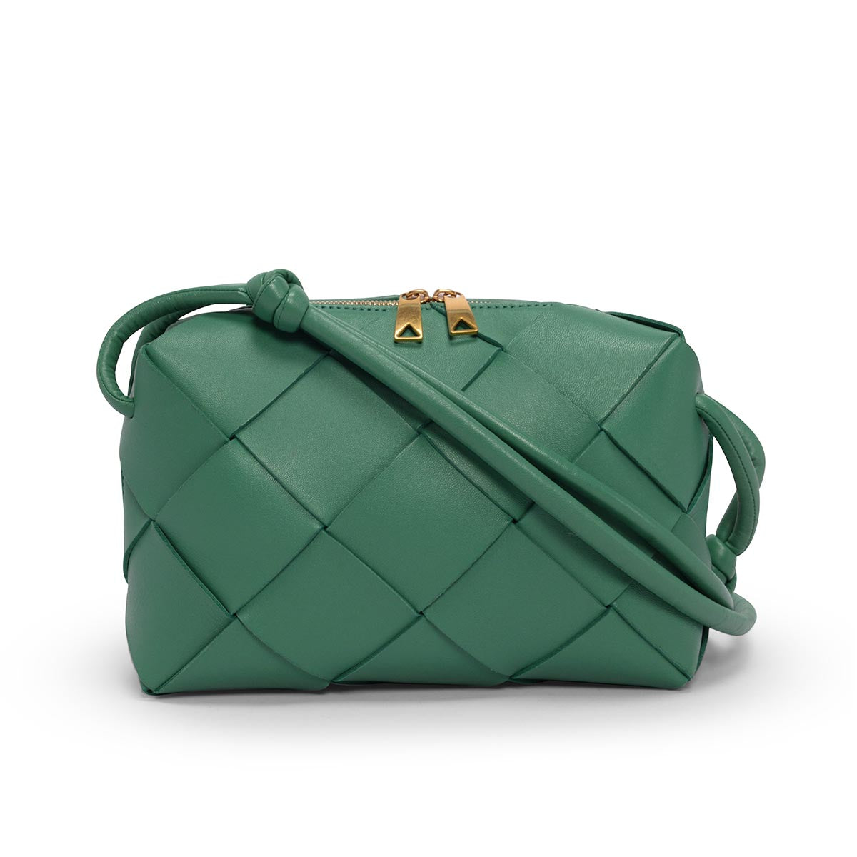 Bottega Veneta Mermaid Maxi Intreccio Small Cassette Camera Bag