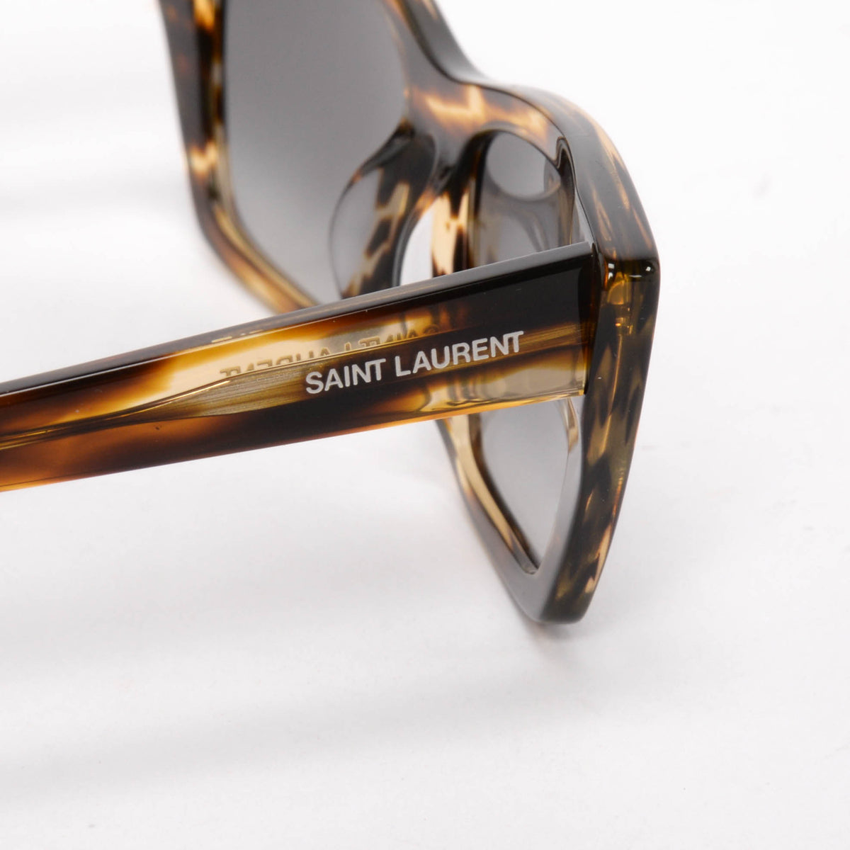 Saint Laurent Havana Cat Eye Sunglasses