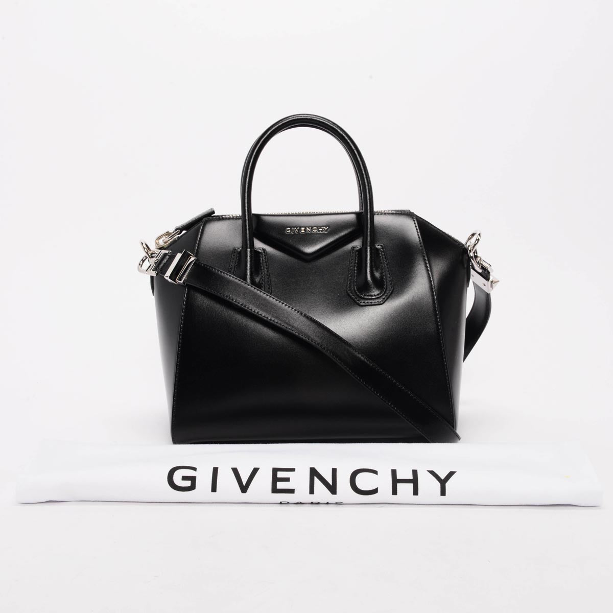 Givenchy Black Shiny Lord Small Antigona