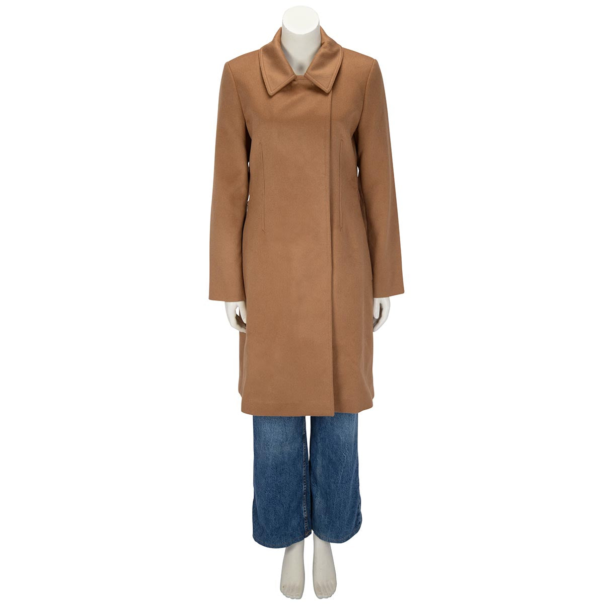 Burberry Bronze Cashmere Sydemore Coat UK 10