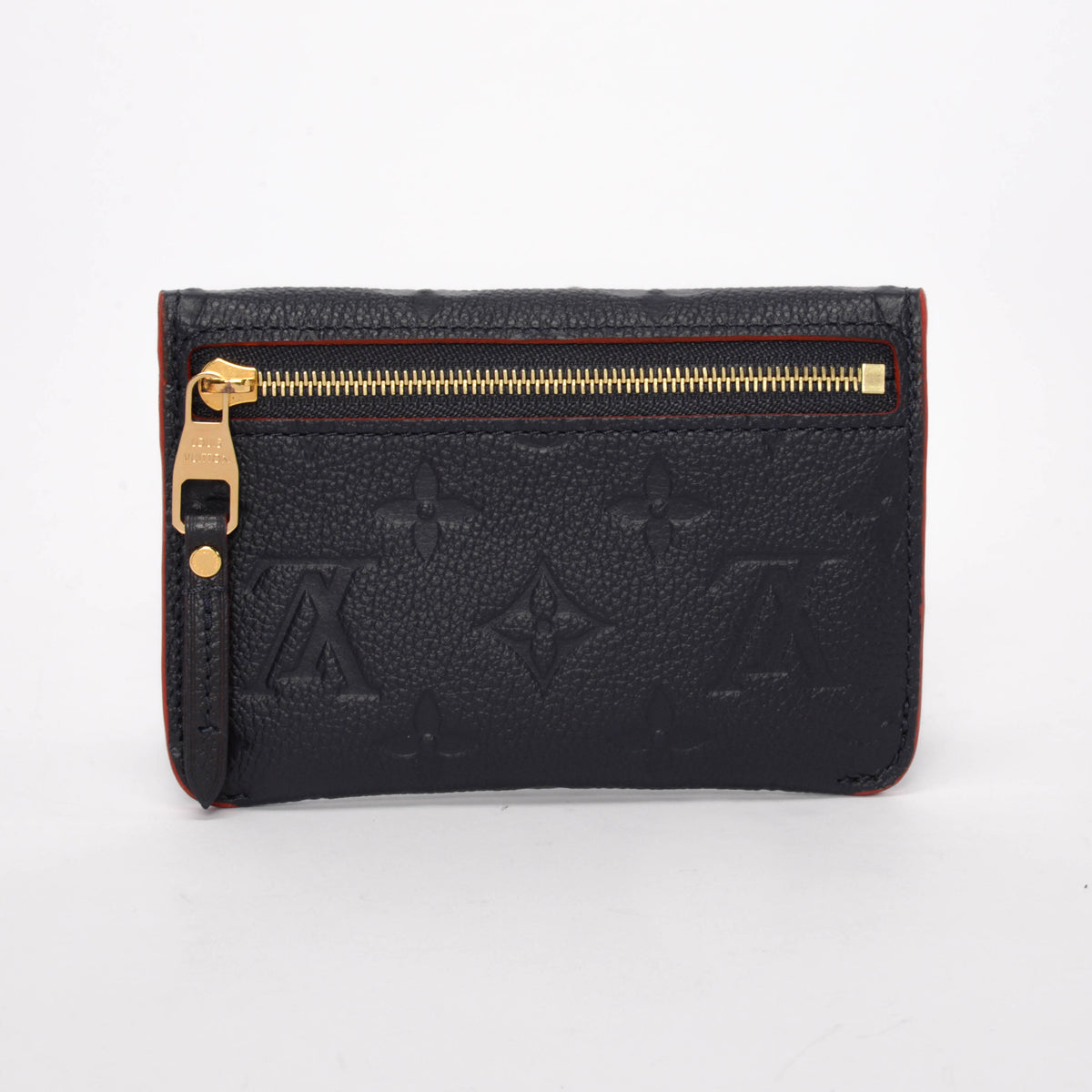Louis Vuitton Marine Rouge Monogram Empreinte Pochette Clefs Key Case