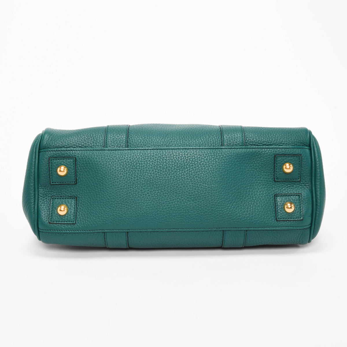 Mulberry Emerald Green Heavy Grain Classic Bayswater Tote