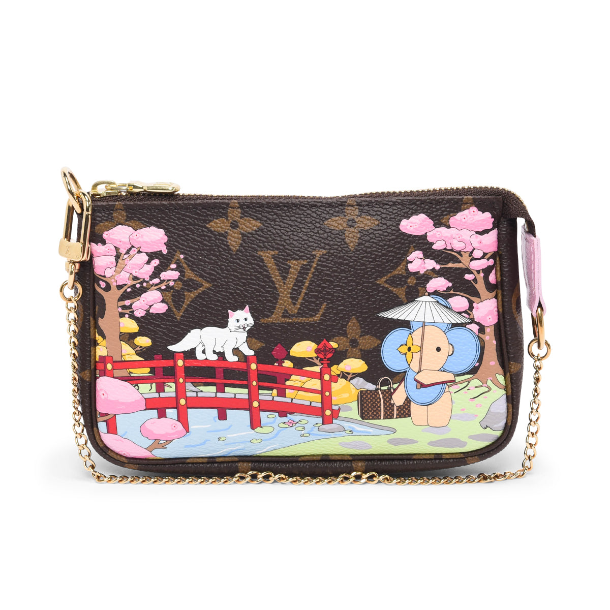 Louis Vuitton Wisteria Japanese Garden Mini Pochette Accessoires