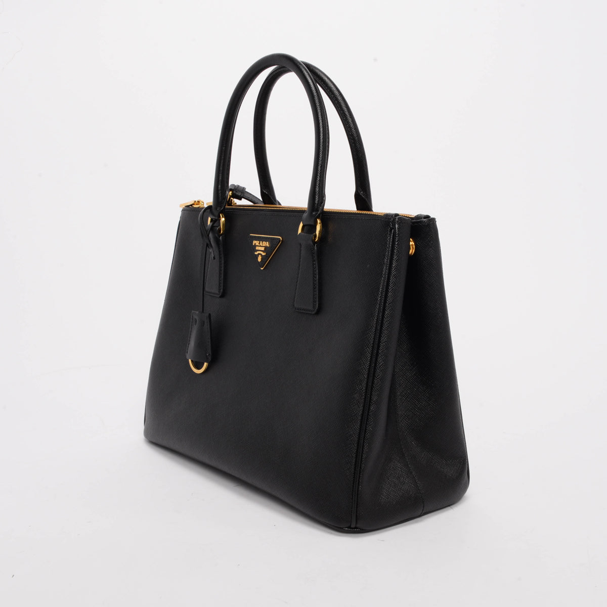 Prada Black Saffiano Large Galleria Tote