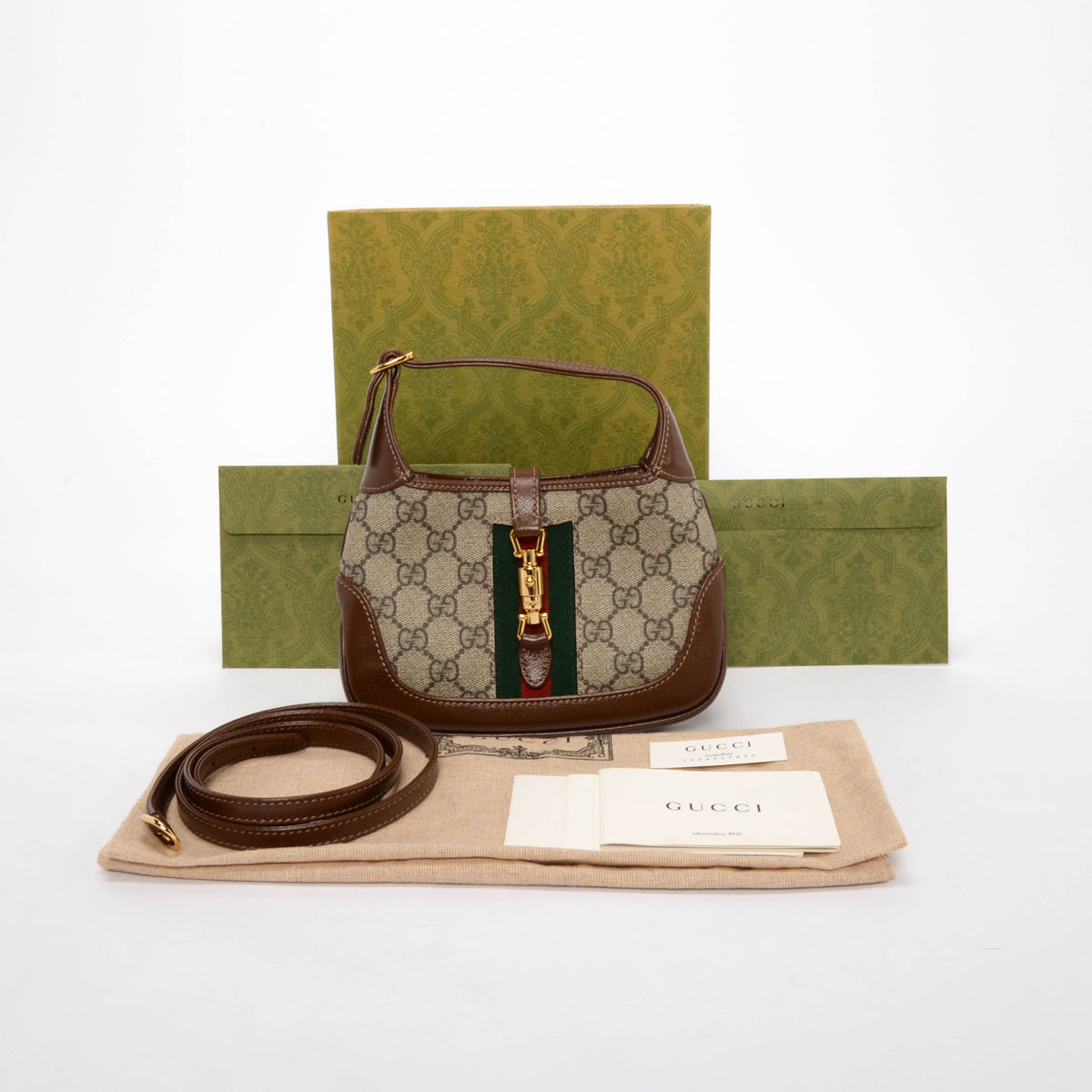 Gucci GG Supreme 1961 Mini Jackie Bag