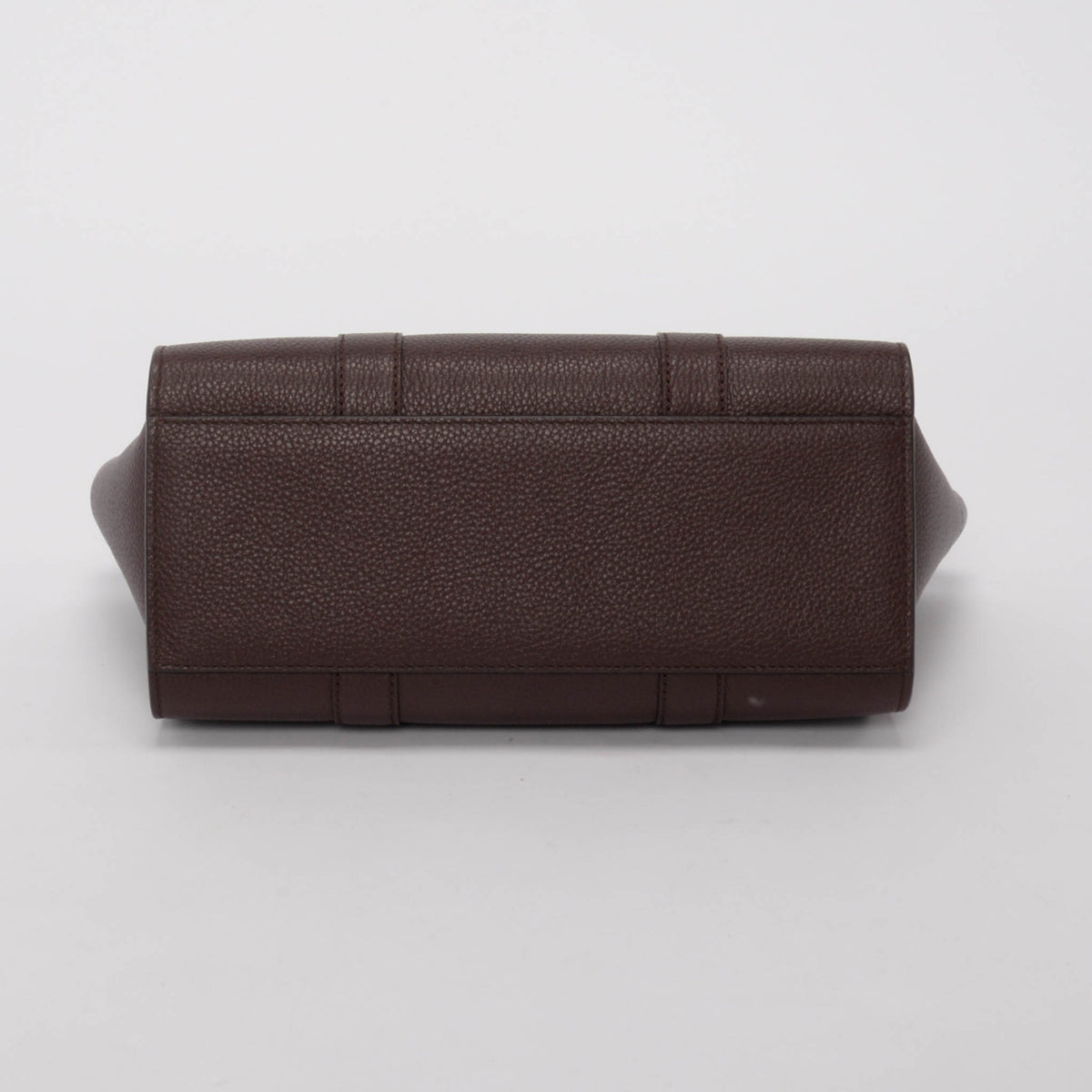 Mulberry Oxblood Classic Grain Small Bayswater With Strap