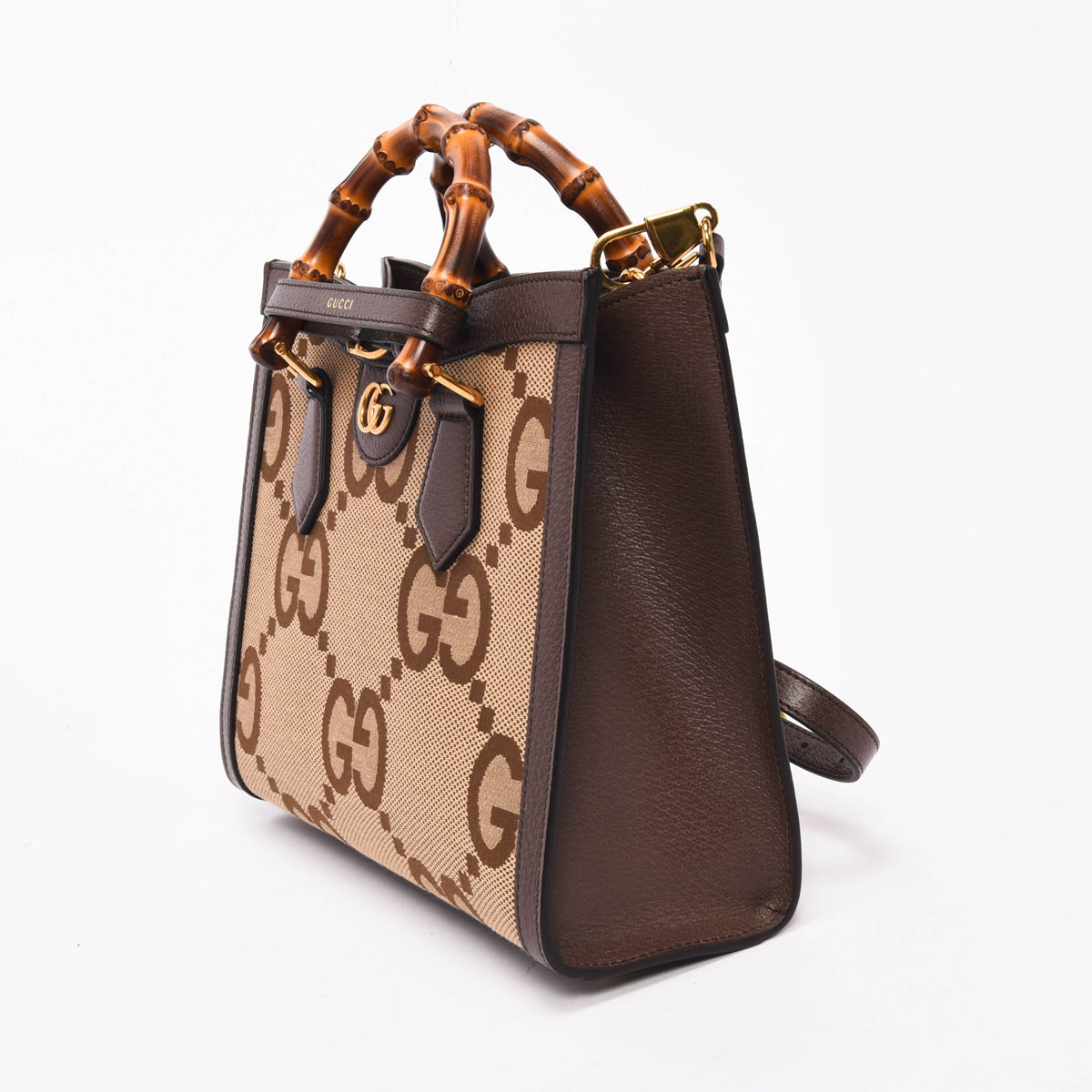 Gucci Brown Jumbo GG Medium Diana Bag