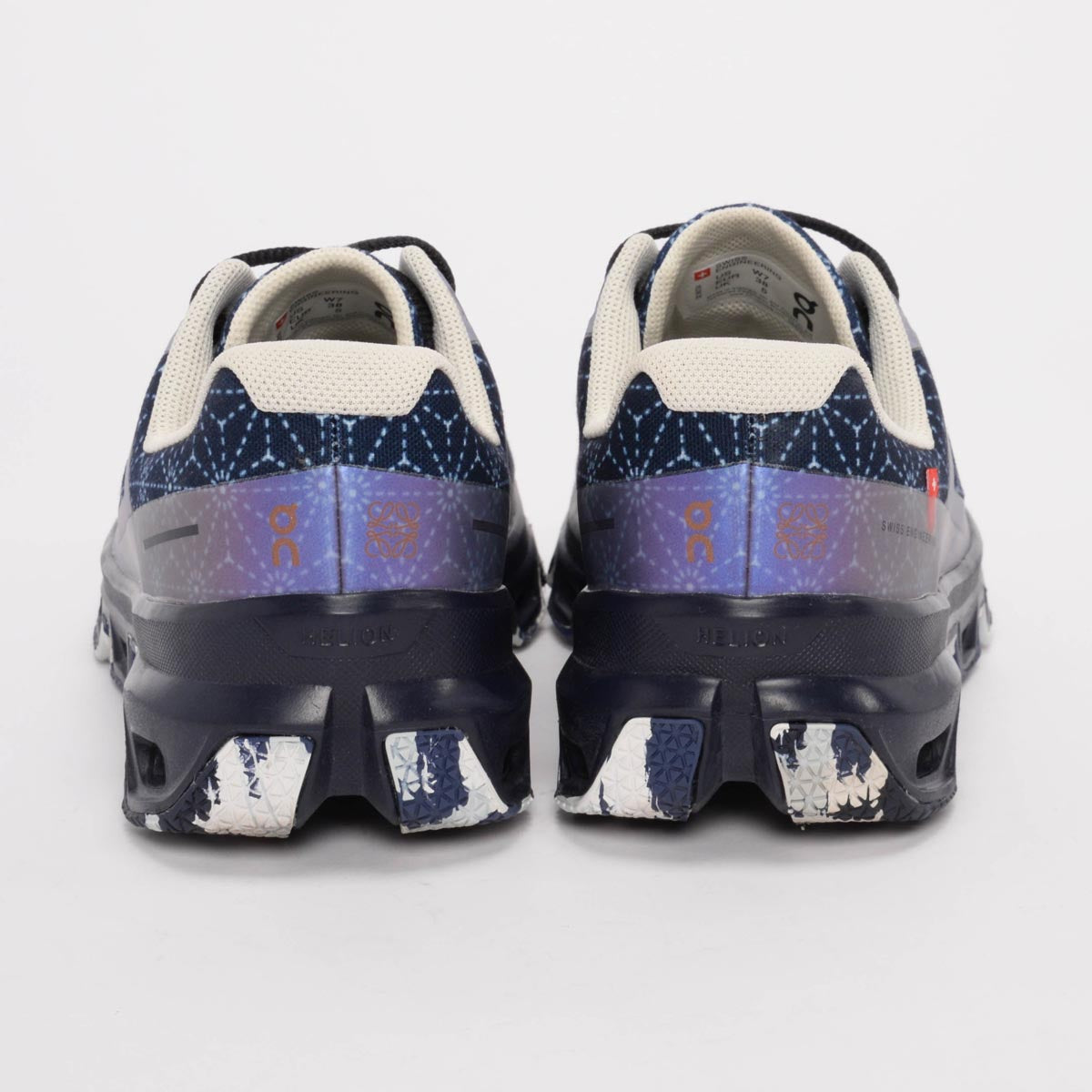 Loewe Space Blue Canvas Cloudventure Sneakers 38