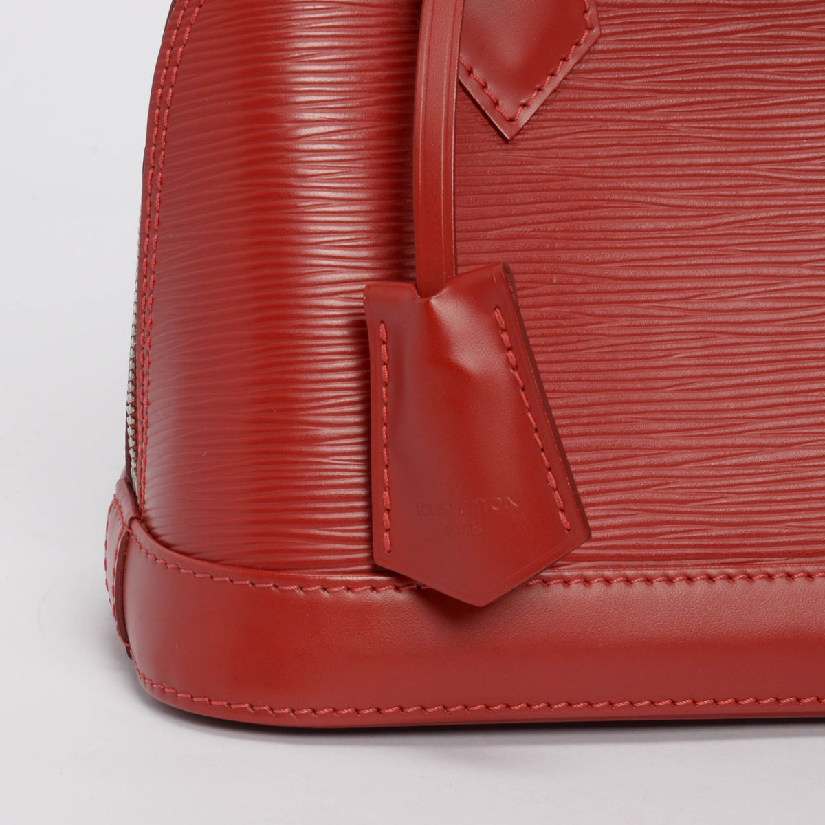 Louis Vuitton Carmine Red Epi Leather Alma BB