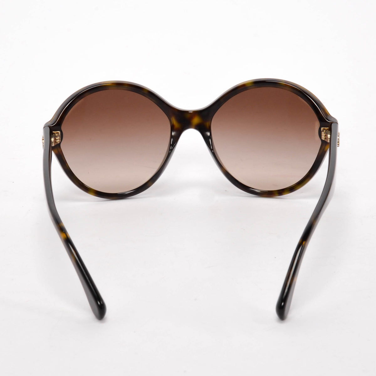 Chanel Havana Round Sunglasses
