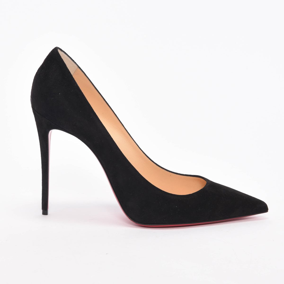 Christian Louboutin Black Suede Kate Pumps 40.5