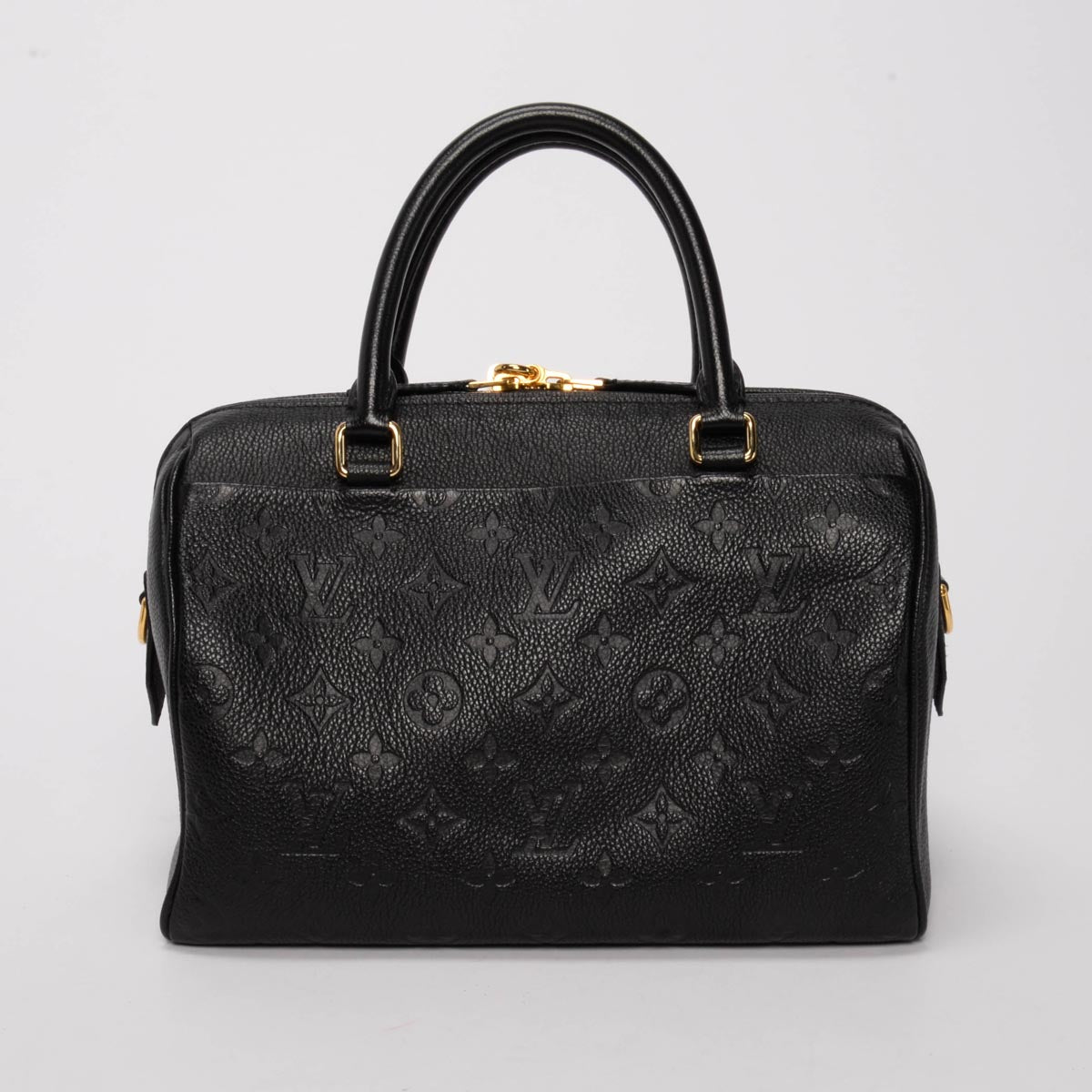 Louis Vuitton Black Empreinte Speedy Bandouliere 25