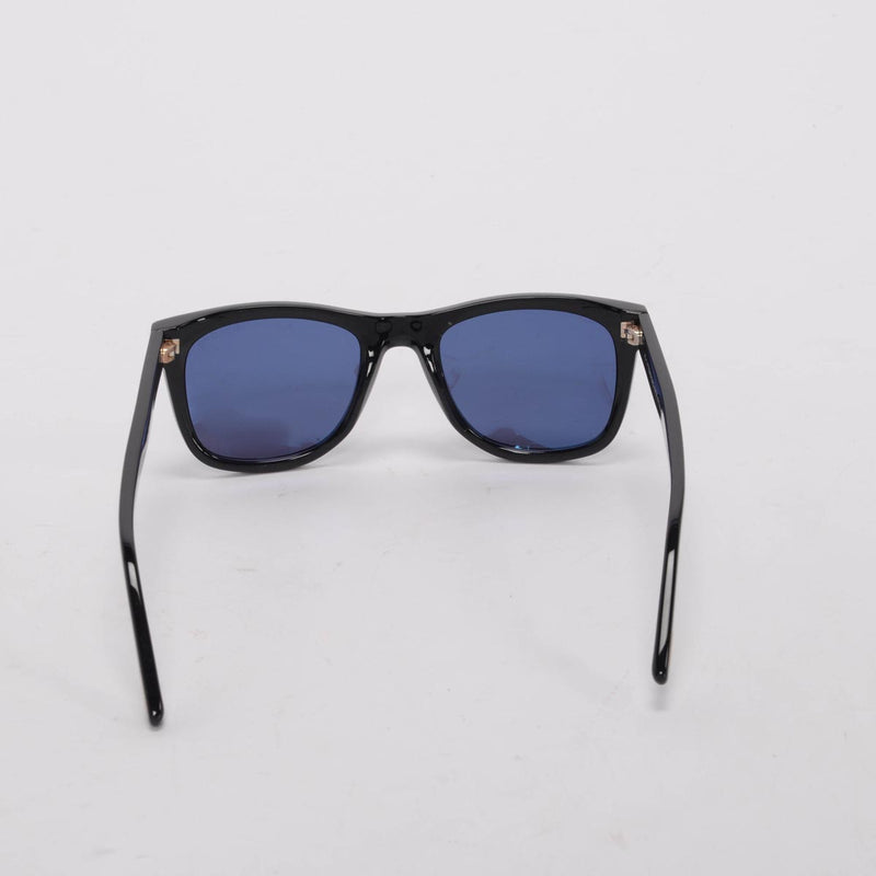 Tom Ford Black Leo Wayfarer Sunglasses - Blue Spinach