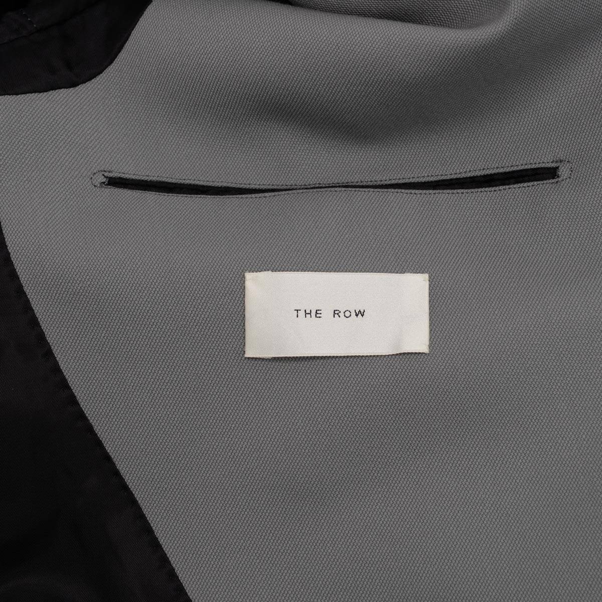 The Row Grey Virgin Wool Julian D.B. Jacket 40