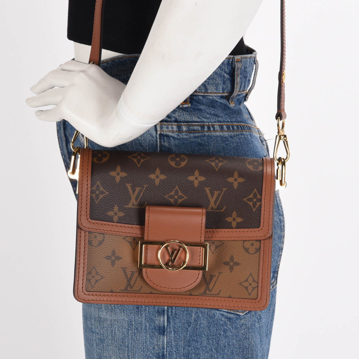 Louis Vuitton Reverse Monogram Mini Dauphine Bag