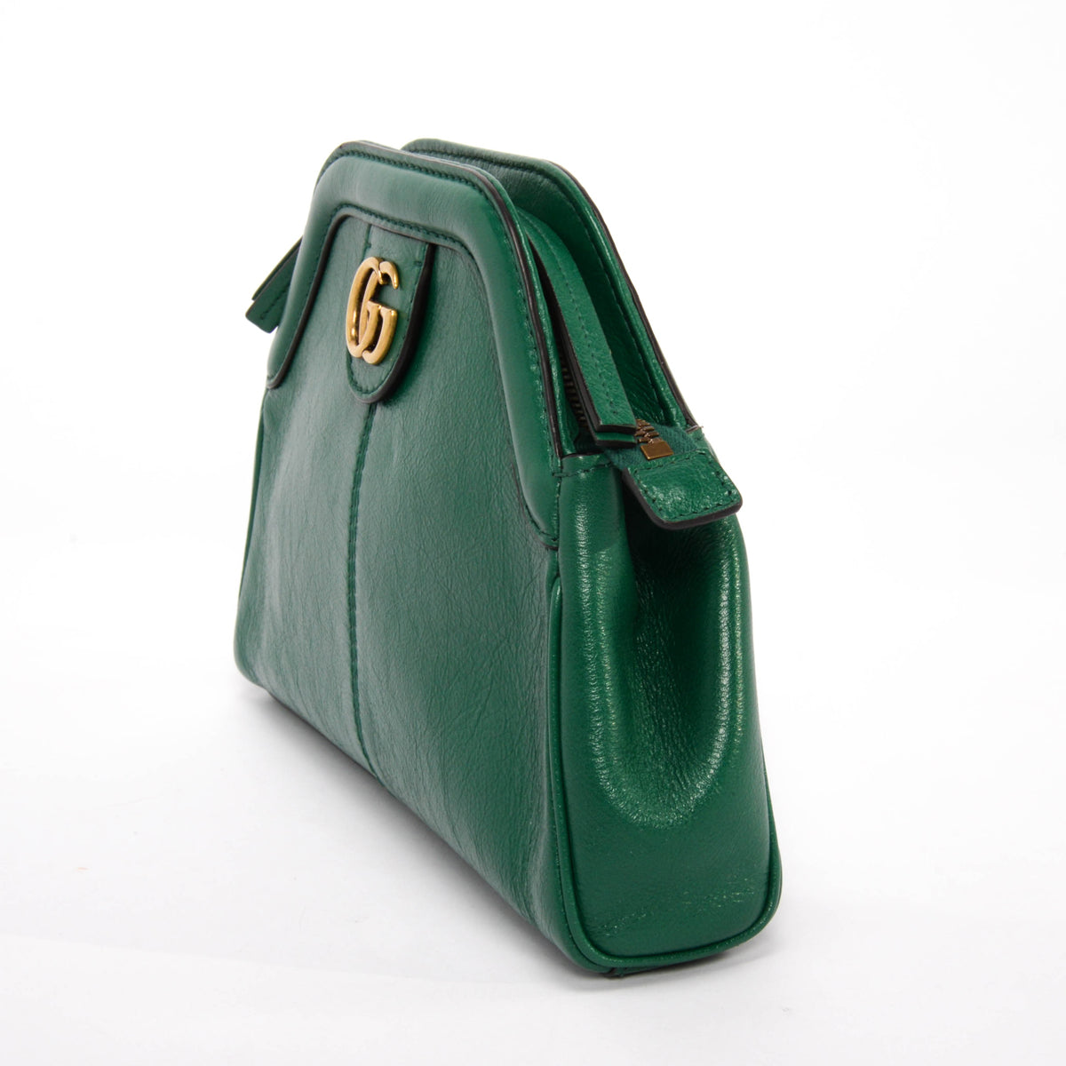 Gucci Emerald Green Calfskin Re(Belle) Small Shoulder Bag