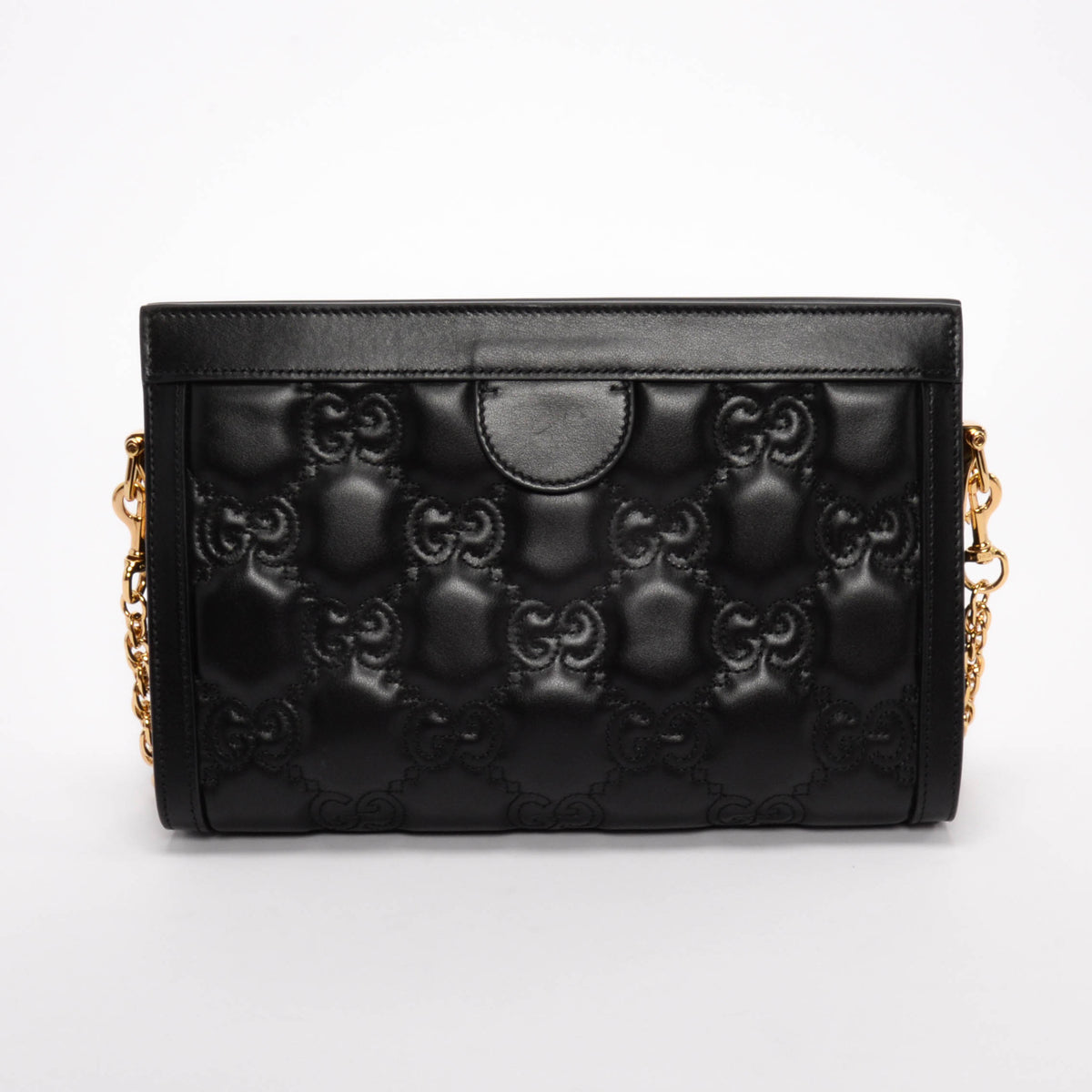 Gucci Black GG Matelasse Small Shoulder Bag
