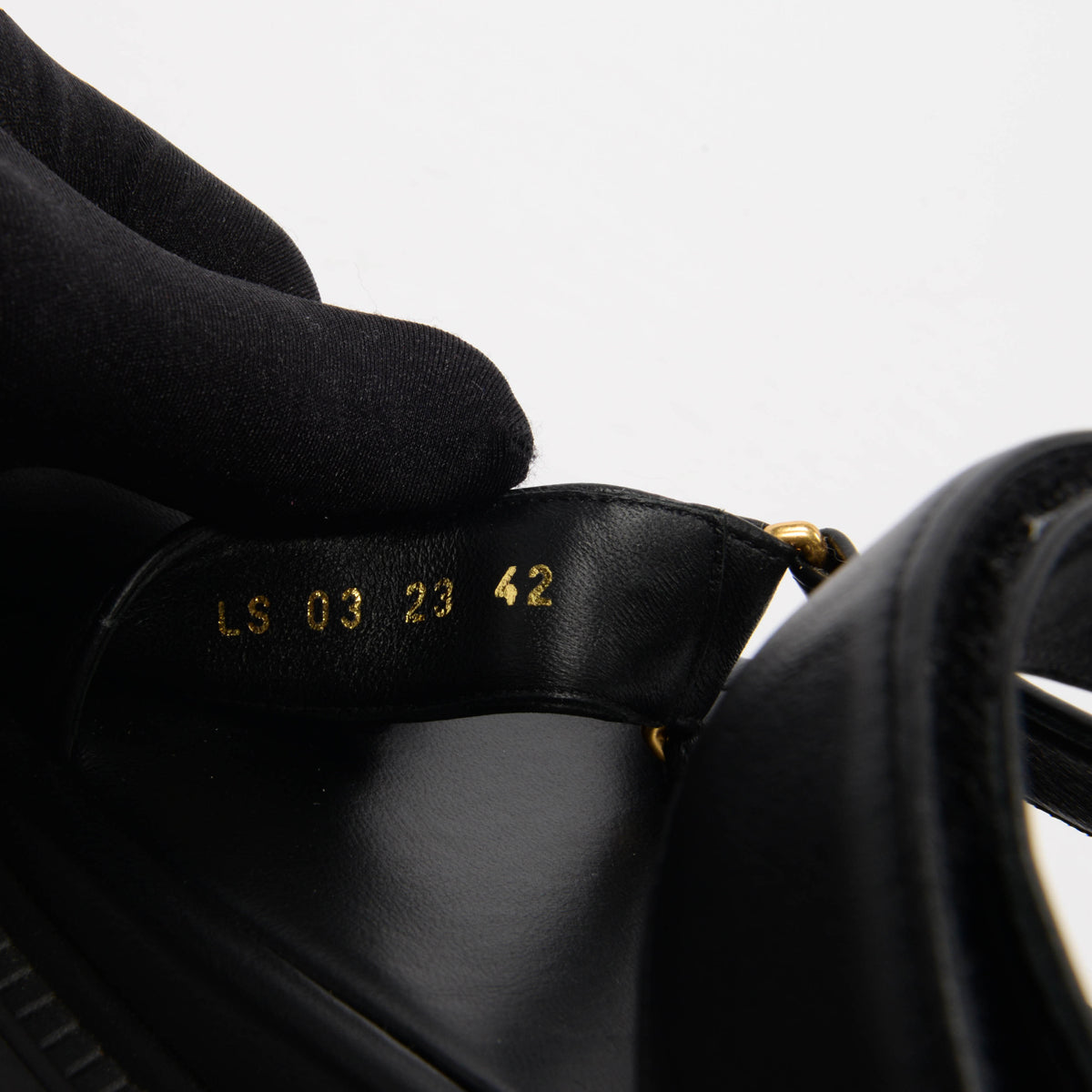 Dior Black Calfskin D-Wave Sandals 42