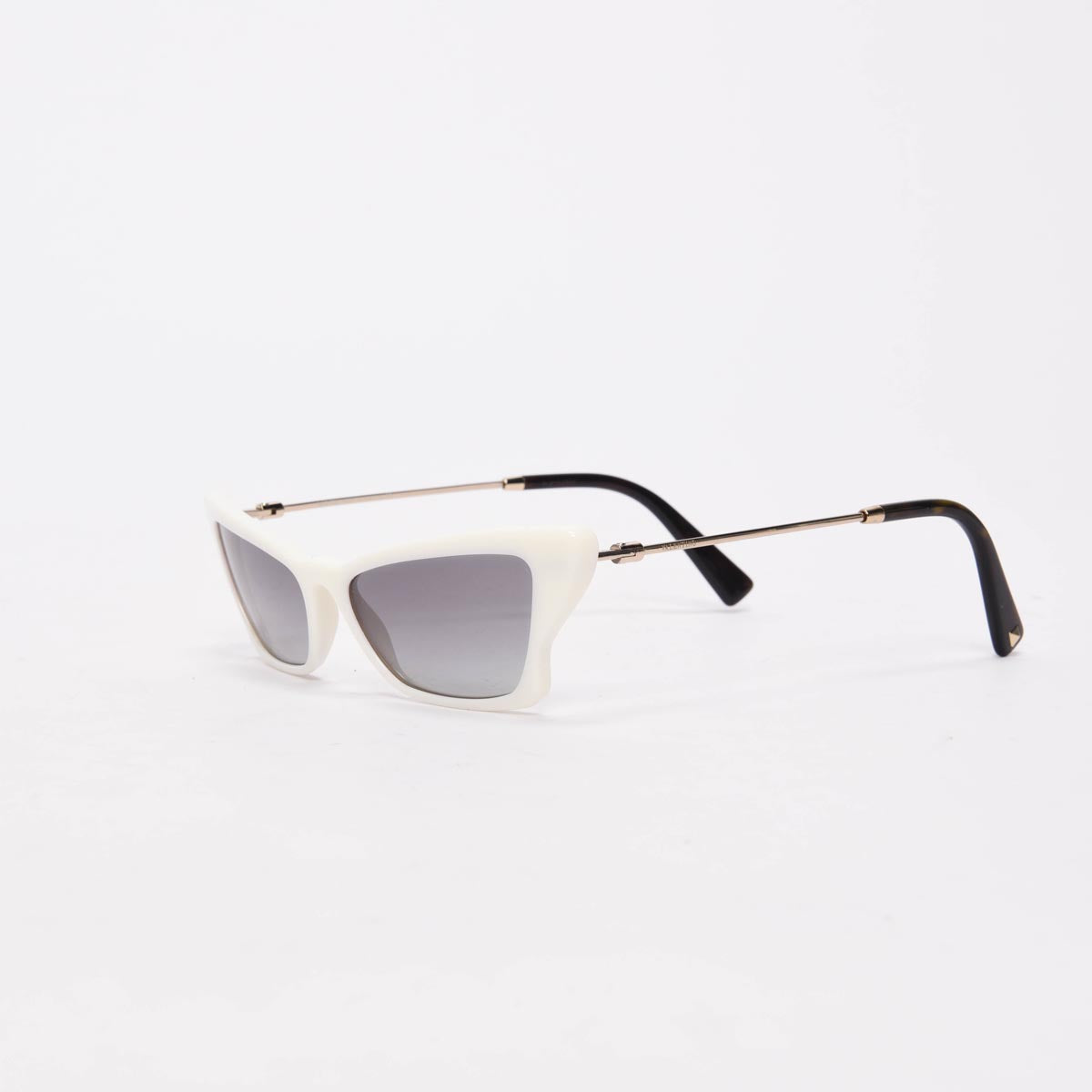 Valentino Ivory Cat Eye Sunglasses