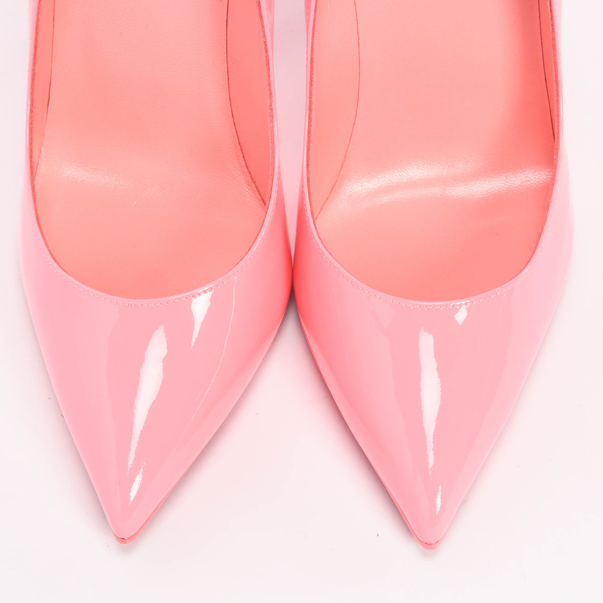 Christian Louboutin Bubble Gum Patent Hot Chick Pumps 38.5