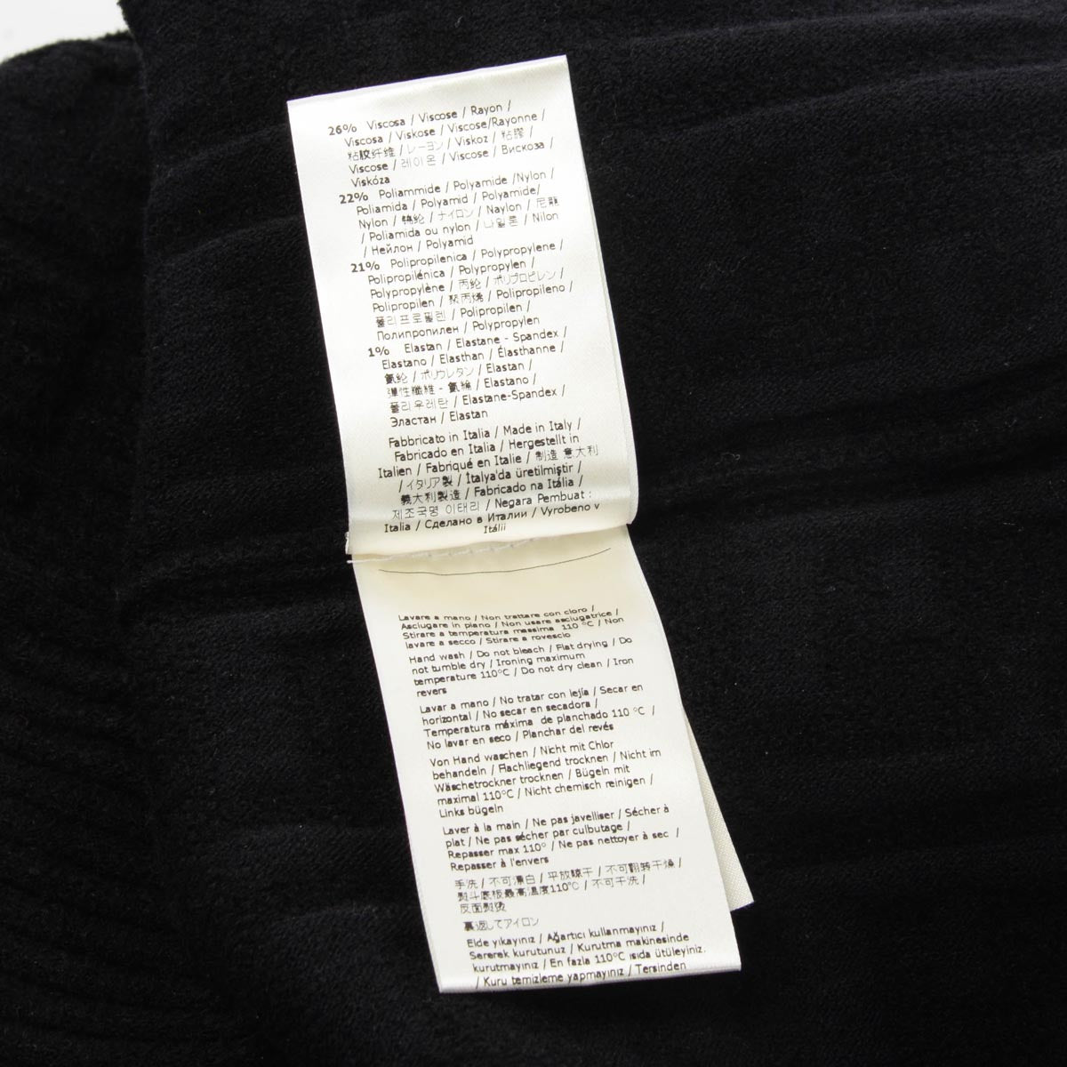 Fendi Black Chenille FF Motif Sweater IT 50