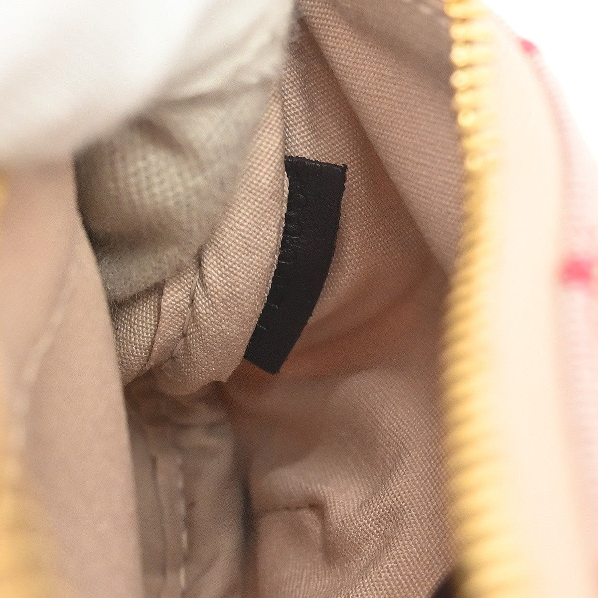 Louis Vuitton Cherry Mini Lin Canvas Anne Sophie Clutch