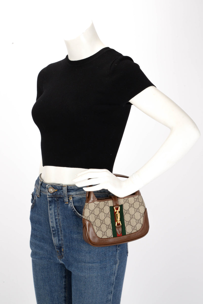 Gucci GG Supreme 1961 Mini Jackie Bag