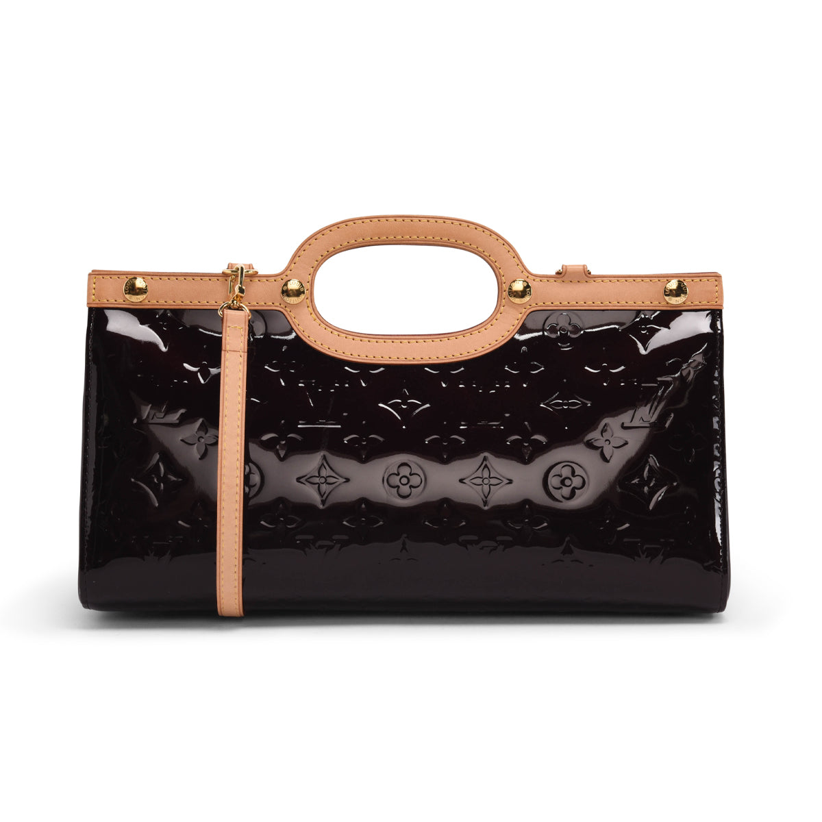 Louis Vuitton Amarante Monogram Vernis Roxbury Drive Bag