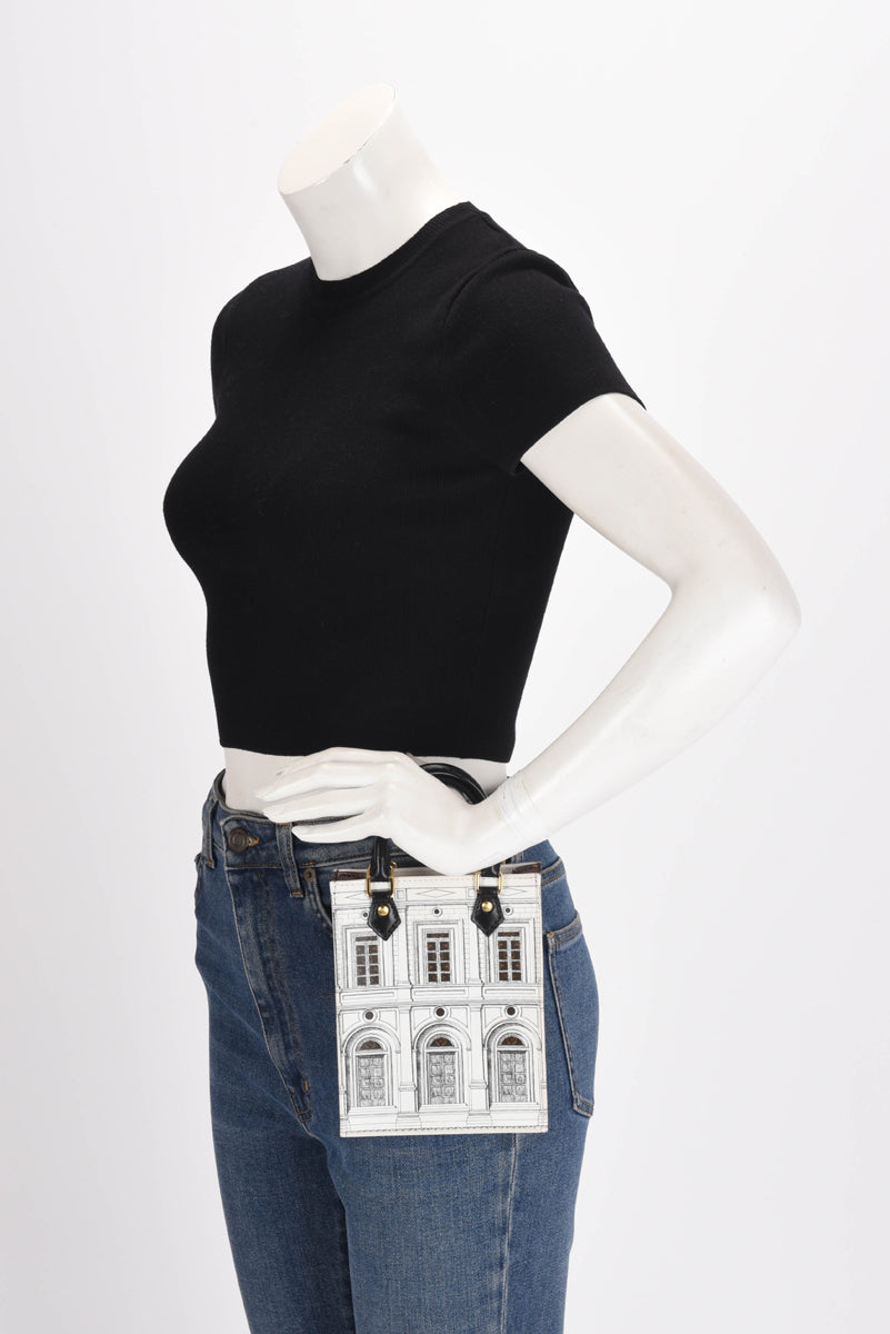 Louis Vuitton x Fornasetti Architettura Petit Sac Plat