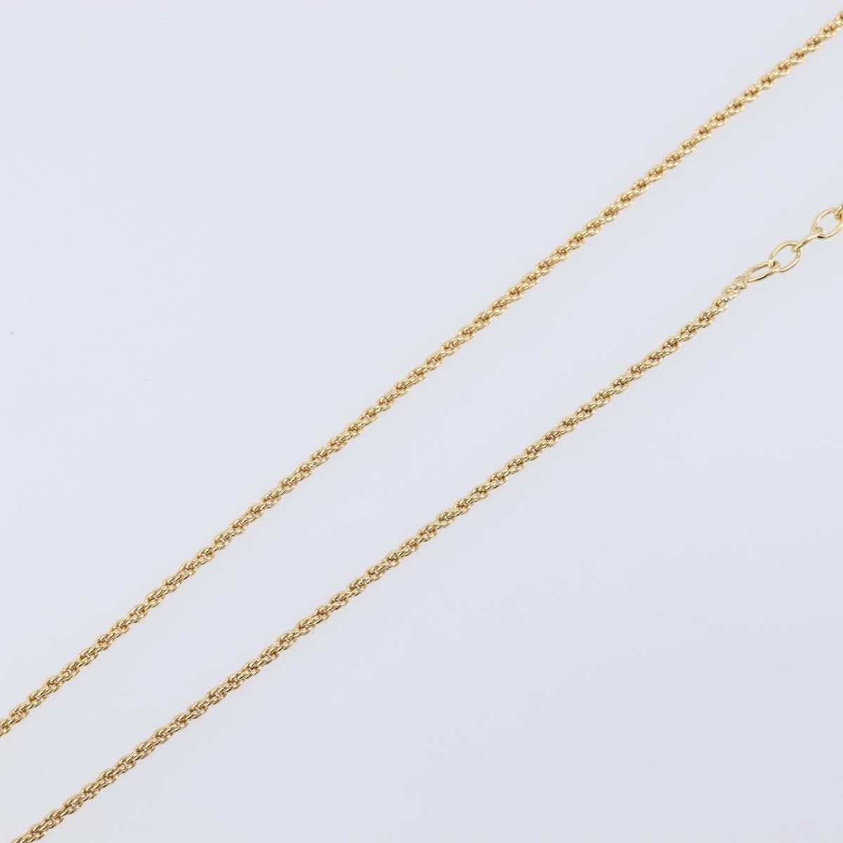 Dior Vintage Gold Tone Crystal Pendant
