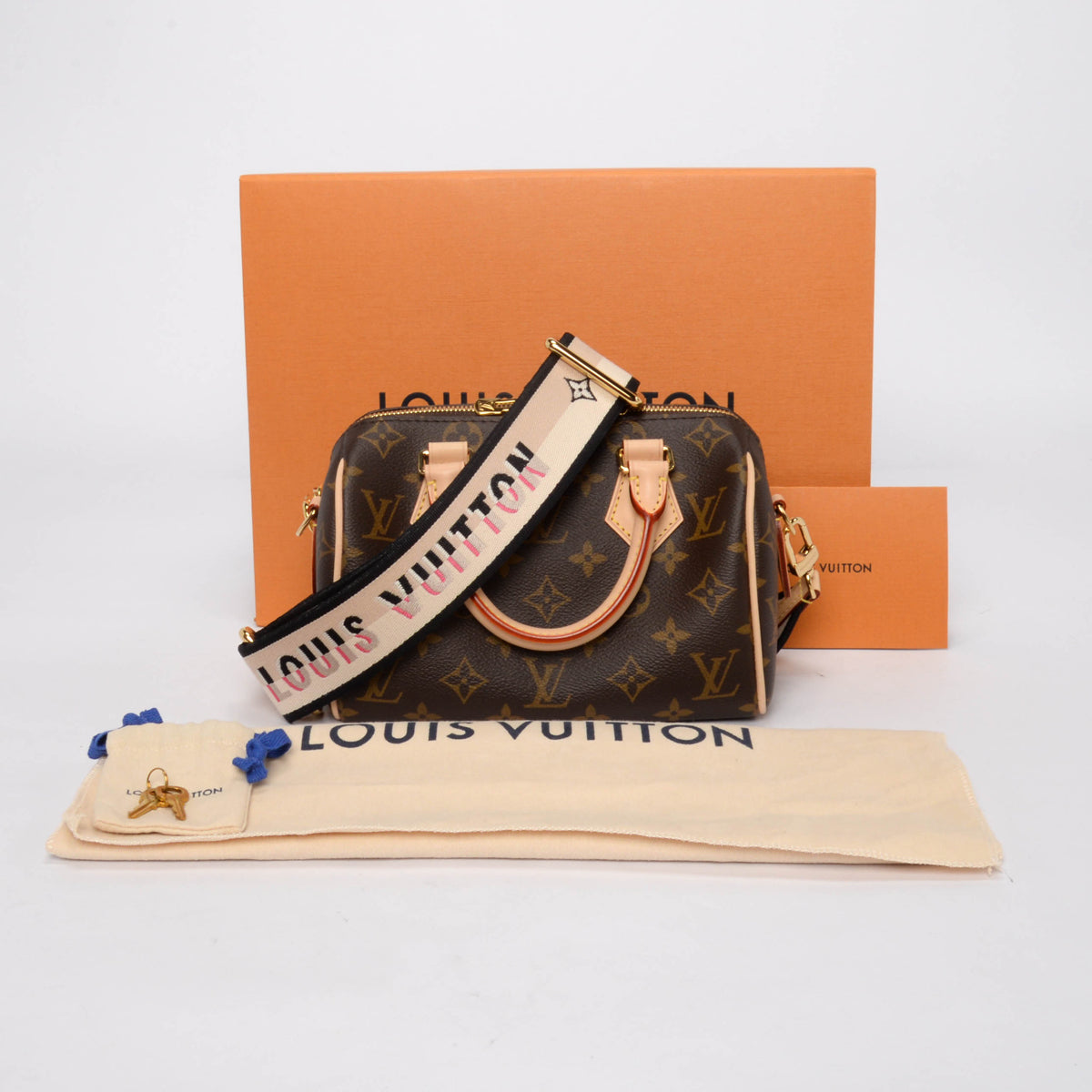 Louis Vuitton Monogram Canvas Speedy Bandouliere 20