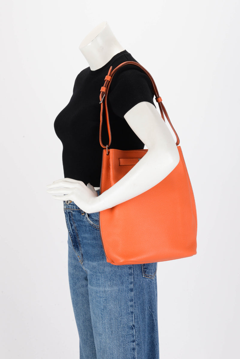 Hermes Orange Poppy Togo So Kelly 22