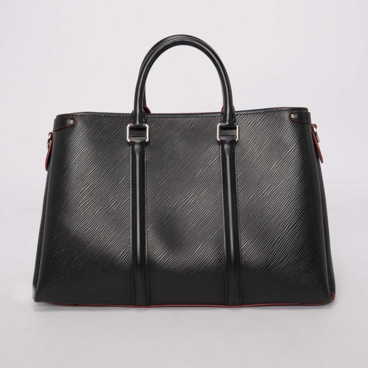 Louis Vuitton Black Epi Leather Soufflot NM MM