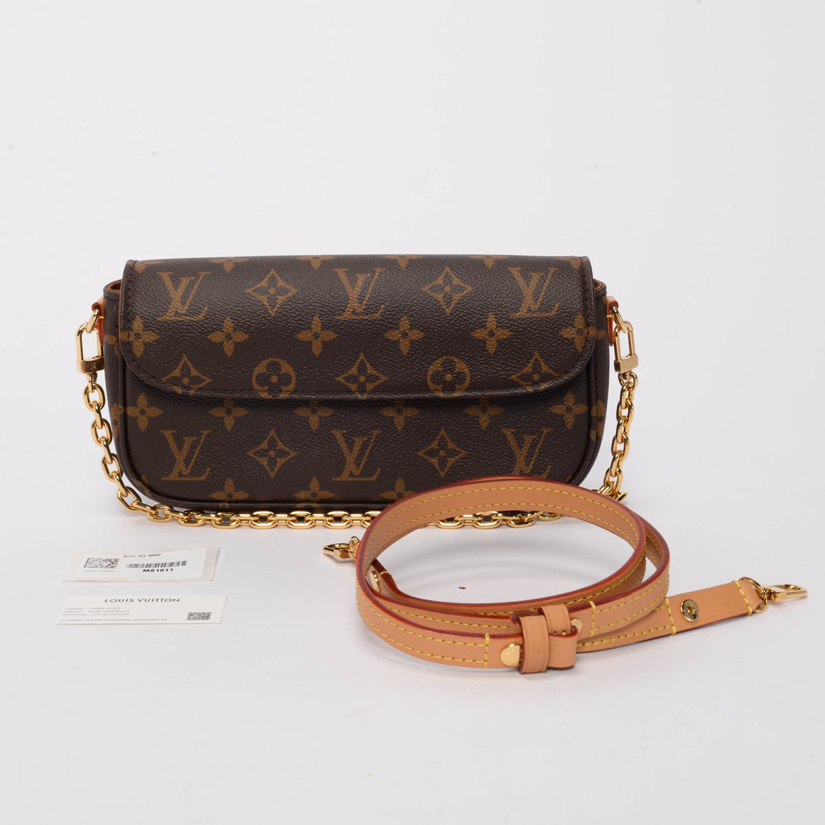 Louis Vuitton Monogram Ivy Wallet On Chain