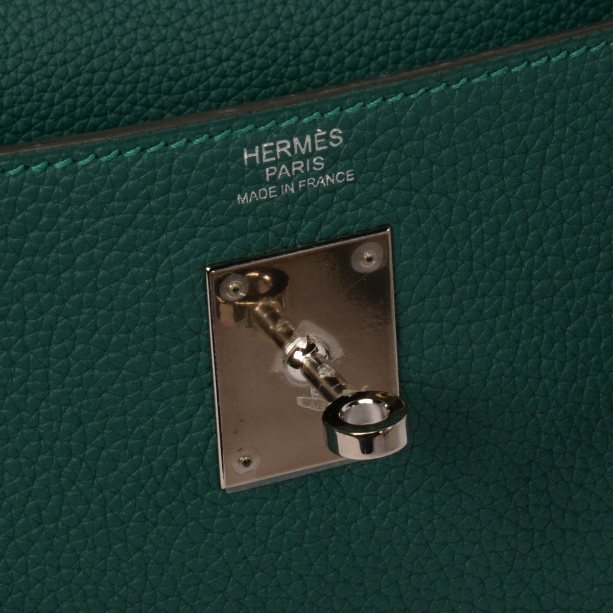 Hermes Malachite Togo Kelly 32 PHW