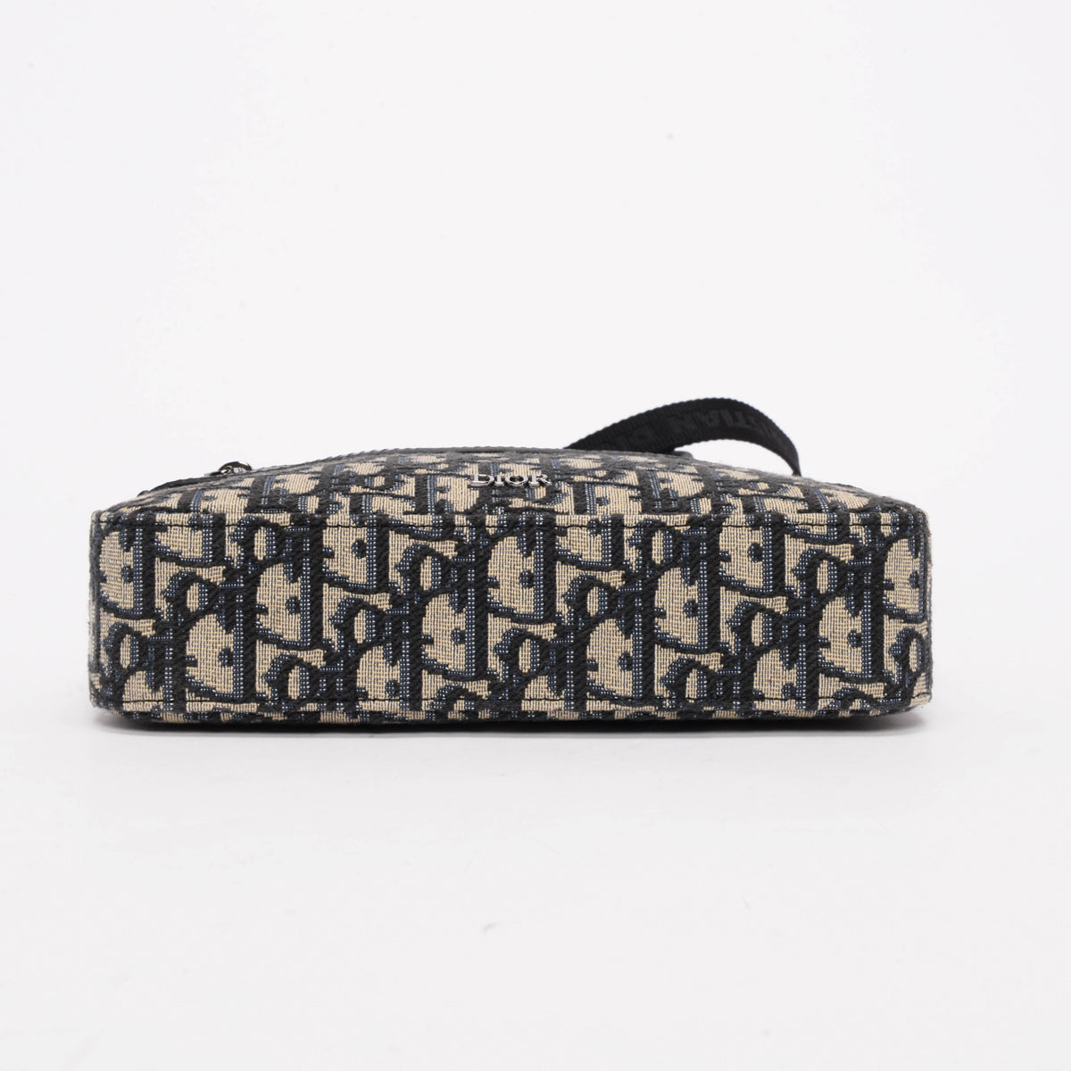 Dior Navy Oblique Jacquard Safari Bag