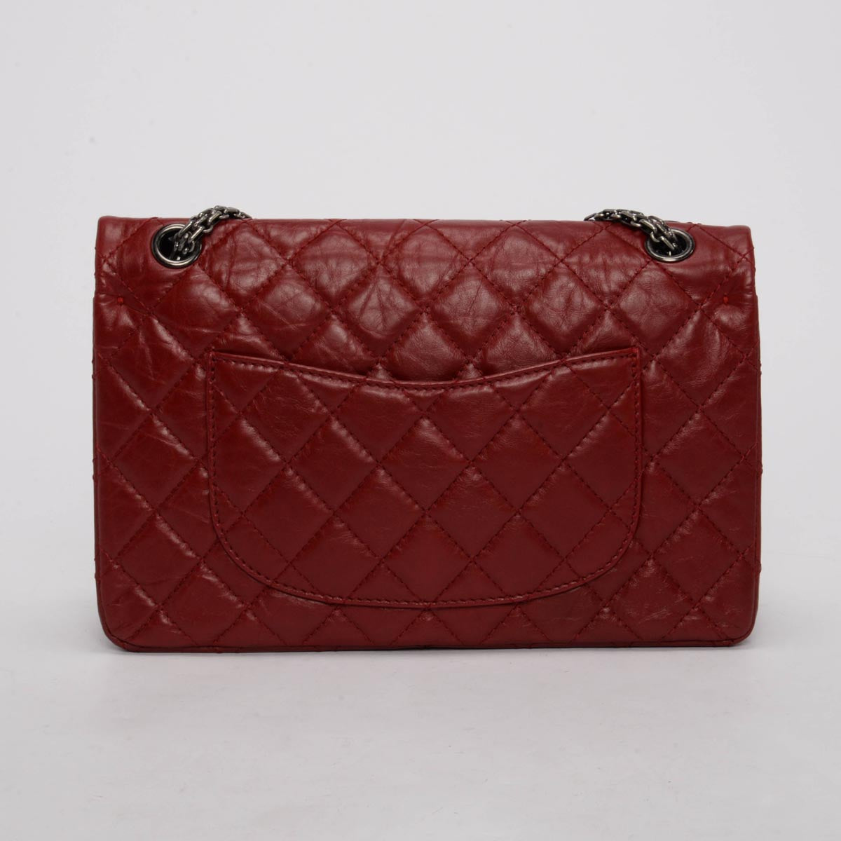 Chanel Dark Red Aged Calfskin 2.55 Reissue 226 Bag