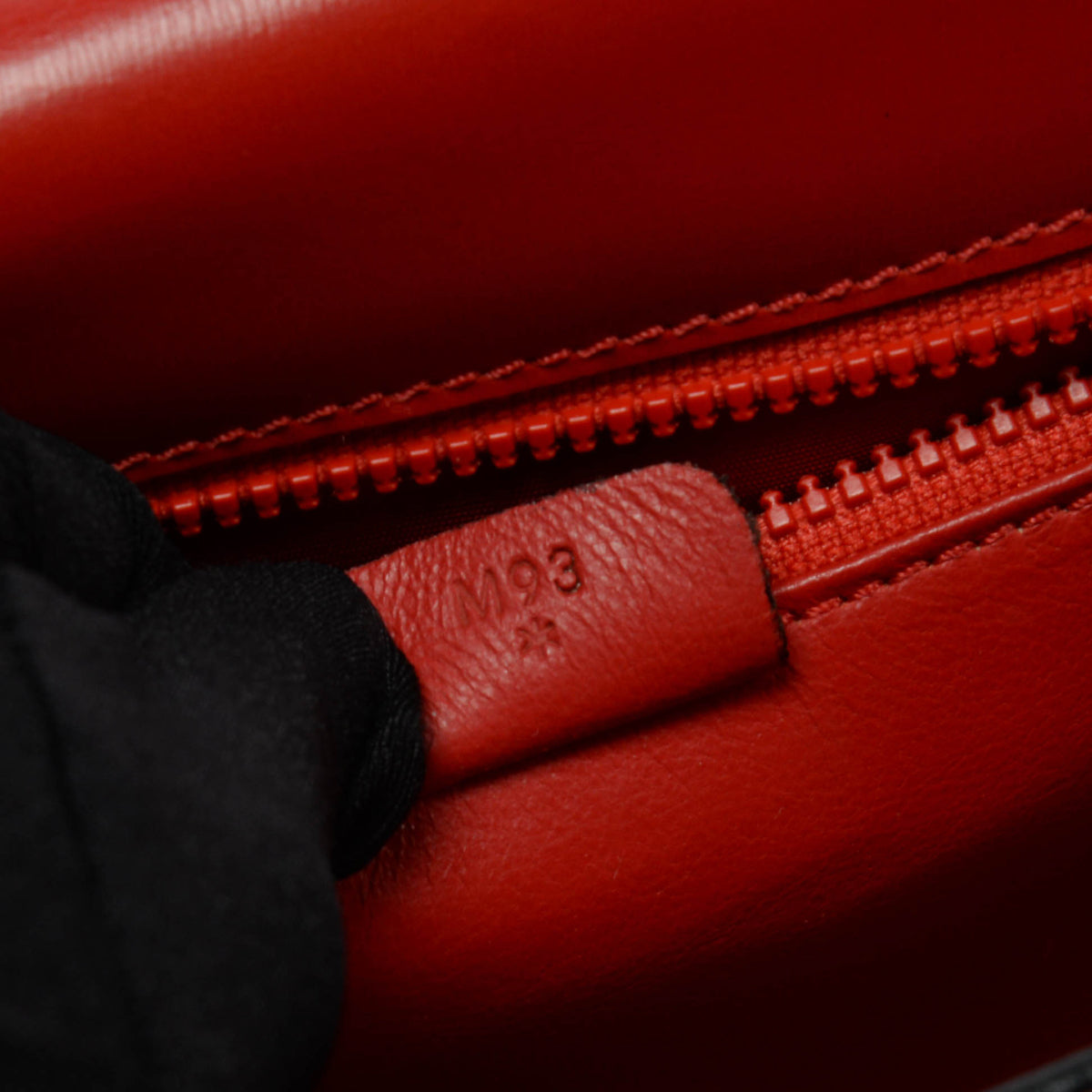 Celine Vintage Red Calfskin Starball Chain Shoulder Bag