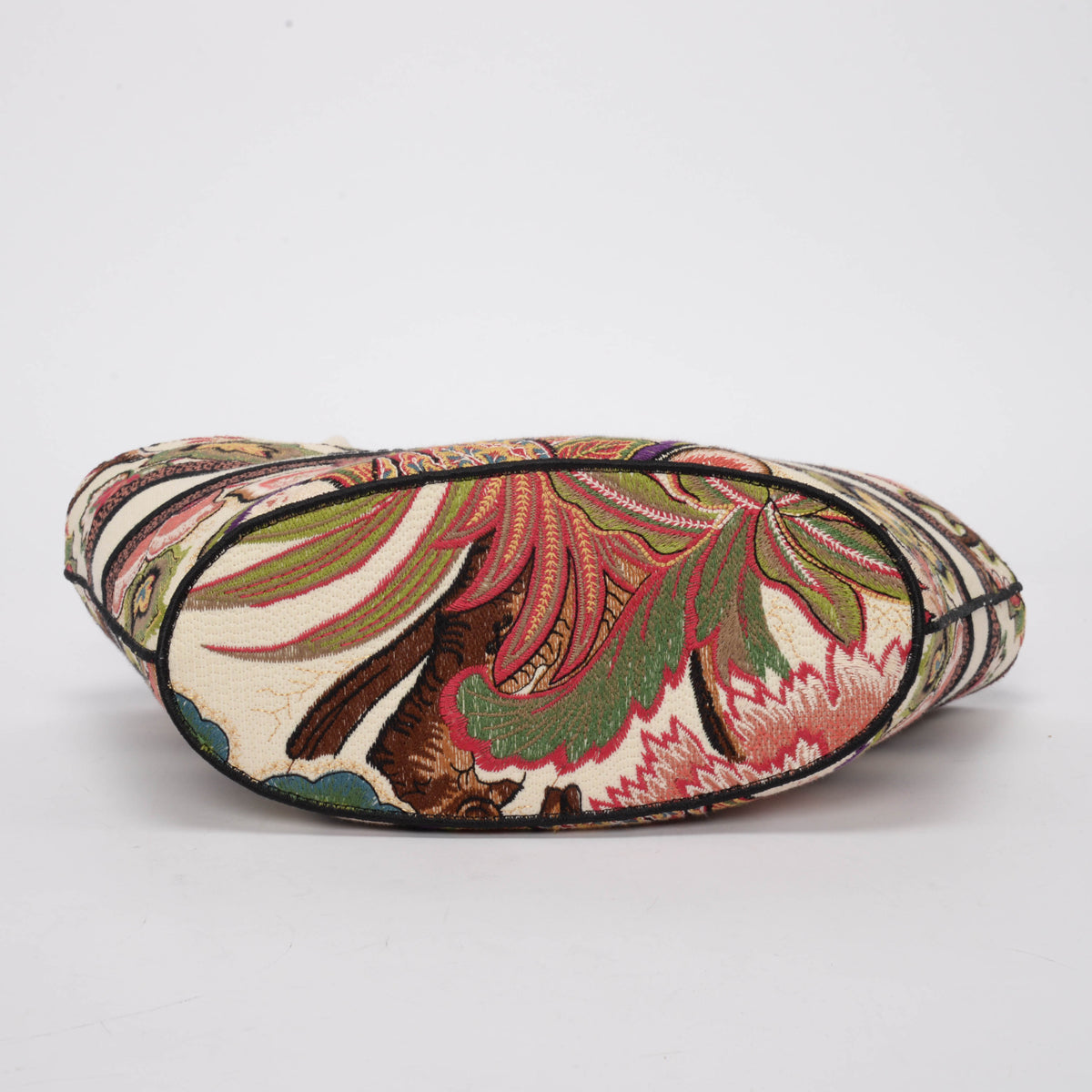 Dior Tree of Life Canvas Brocade Hat Basket Tote